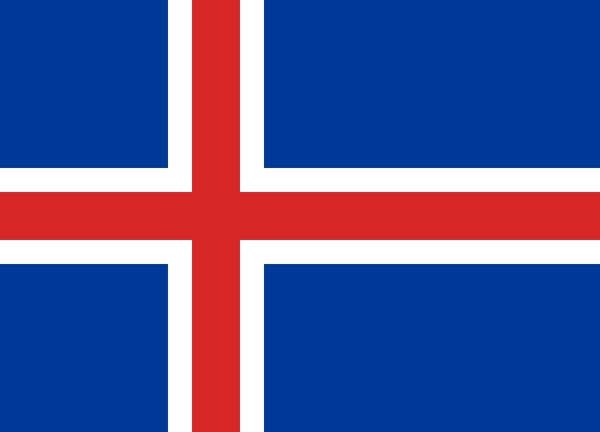 Flag of Исландия