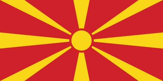 Flag of Македония ФЮР
