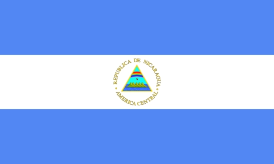Flag of Никарагуа