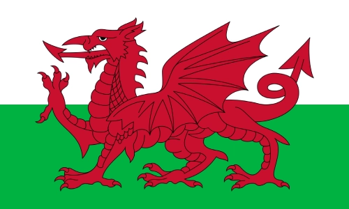 Flag of Уэльс
